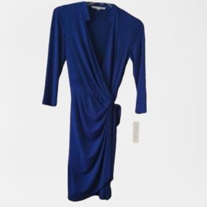 Maggie London wrap dress